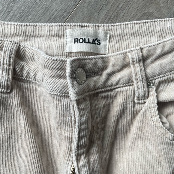 Free People Rollas beige corduroy pants - Picture 2 of 5